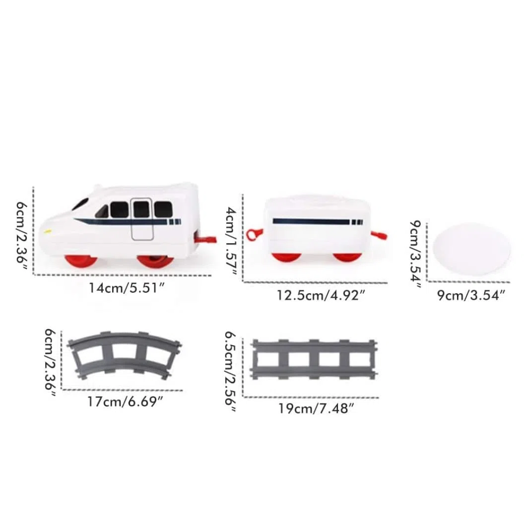 Tren de sushi para mesa de comedor | Juego de máquina rotativa eléctrica de tren de sushi con cinta transportadora de riel, comida y bandeja para servir Mesa alimentada por batería para fiesta, exhib