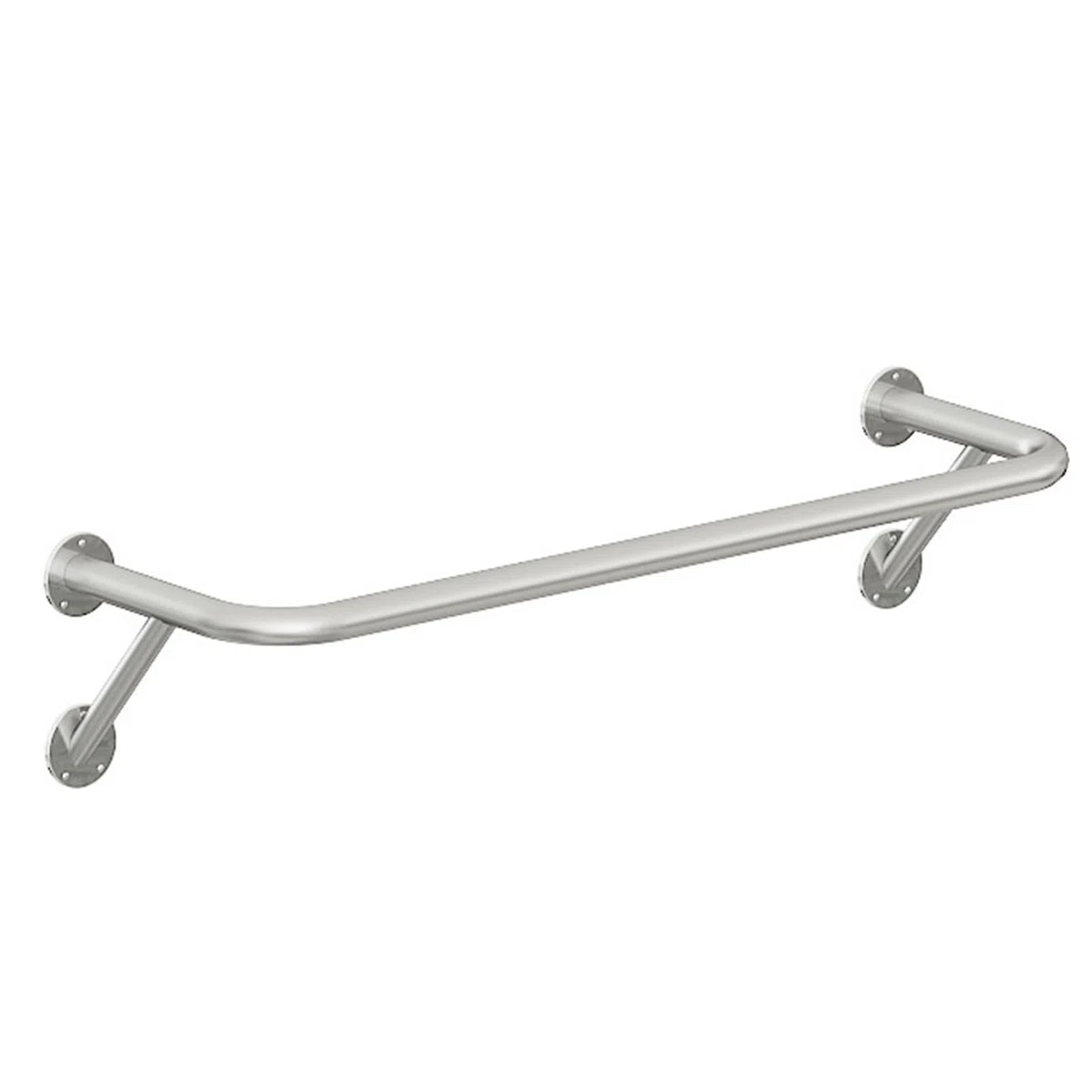 Perchero de Pared, Barra Moderna para Colgar Ropa, Perchero Comercial, de estantes para Colgar Ropa de Acero Inoxidable para Uso Comercial, Barra para Ropa de lavandería, Organizador