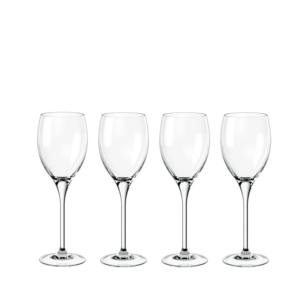 Villeroy & Boch - Maxima - copa de vino blanco, 4 unidades, 125 ml, cristal, claro