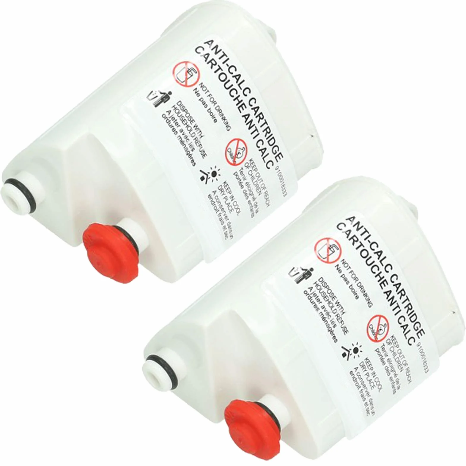 SPARES2GO Cartuchos de filtro antical compatibles con Calor plancha de vapor (paquete de 2)