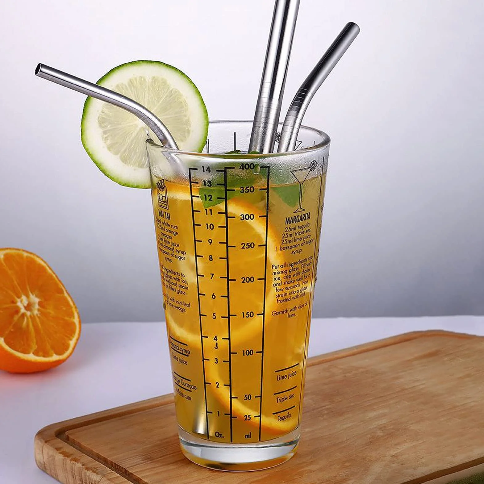 Purpledi Coctelera para Cócteles, 23 PiezasJuego de coctelera, 750ml Profesional para Cocteles de Acero Inoxidable, Set Cocteleria Kit de Camarero para Hogar, Bar, Fiesta, Elección (A)
