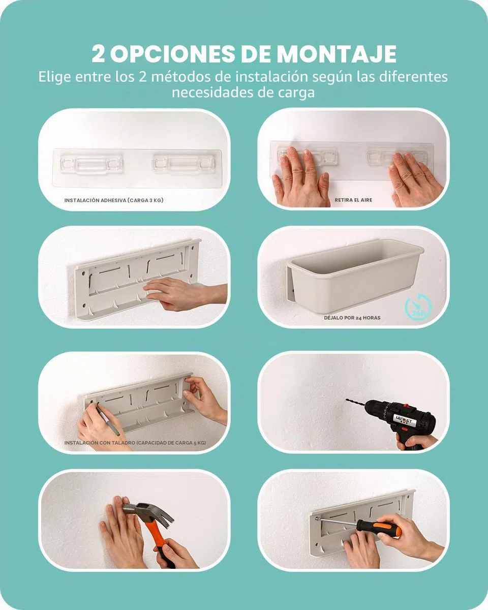 Baffect Organizador de gabinete de cesta deslizante de 2 piezas, cajones extraíbles debajo del fregadero Organizadores de armario Cestas de almacenamiento deslizantes montadas en la pared (gris)