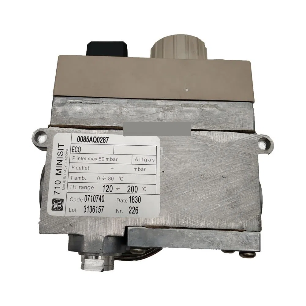 Para termostato Control de temperatura modelo 710 para Gas/LPG comercial Wok vapor horno freidora 120-200 grados termostático(2 Thermostatic Valve)