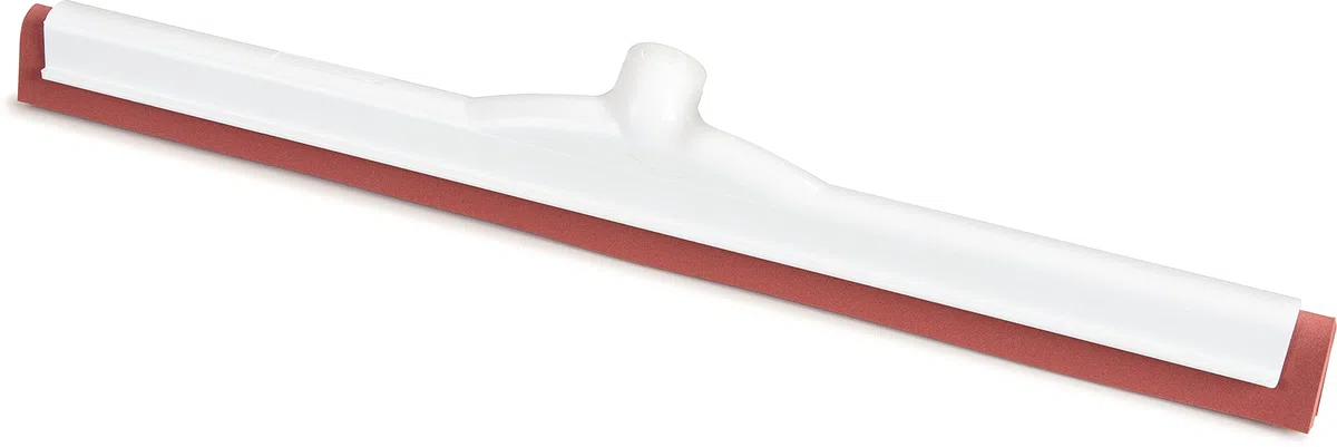 Carlisle 36692200 Flo-Pac suave doble espuma rasqueta de goma para suelo con marco de plástico, 22 cm ancho, rojo (caja de 10)