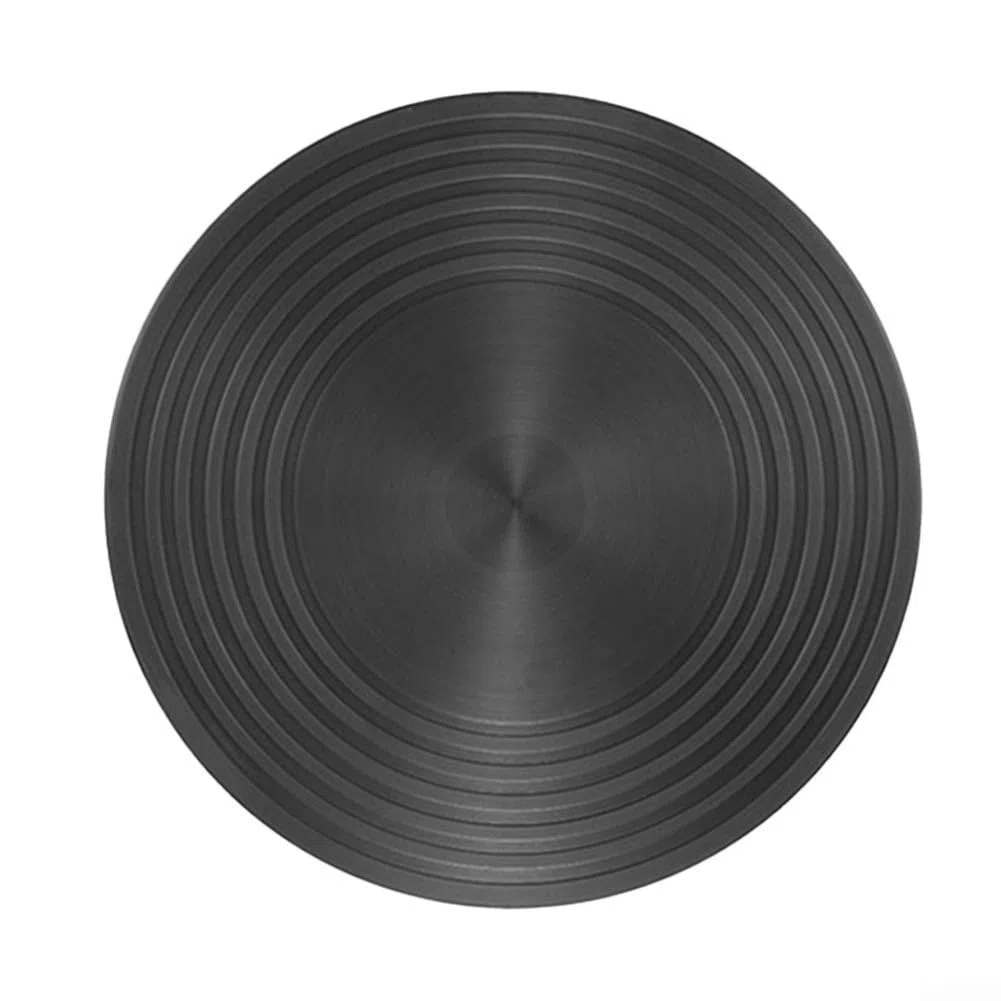 Placa adaptadora de inducción de calentamiento uniforme, placa difusora de calor antideslizante para utensilios de cocina de vidrio (28 cm)