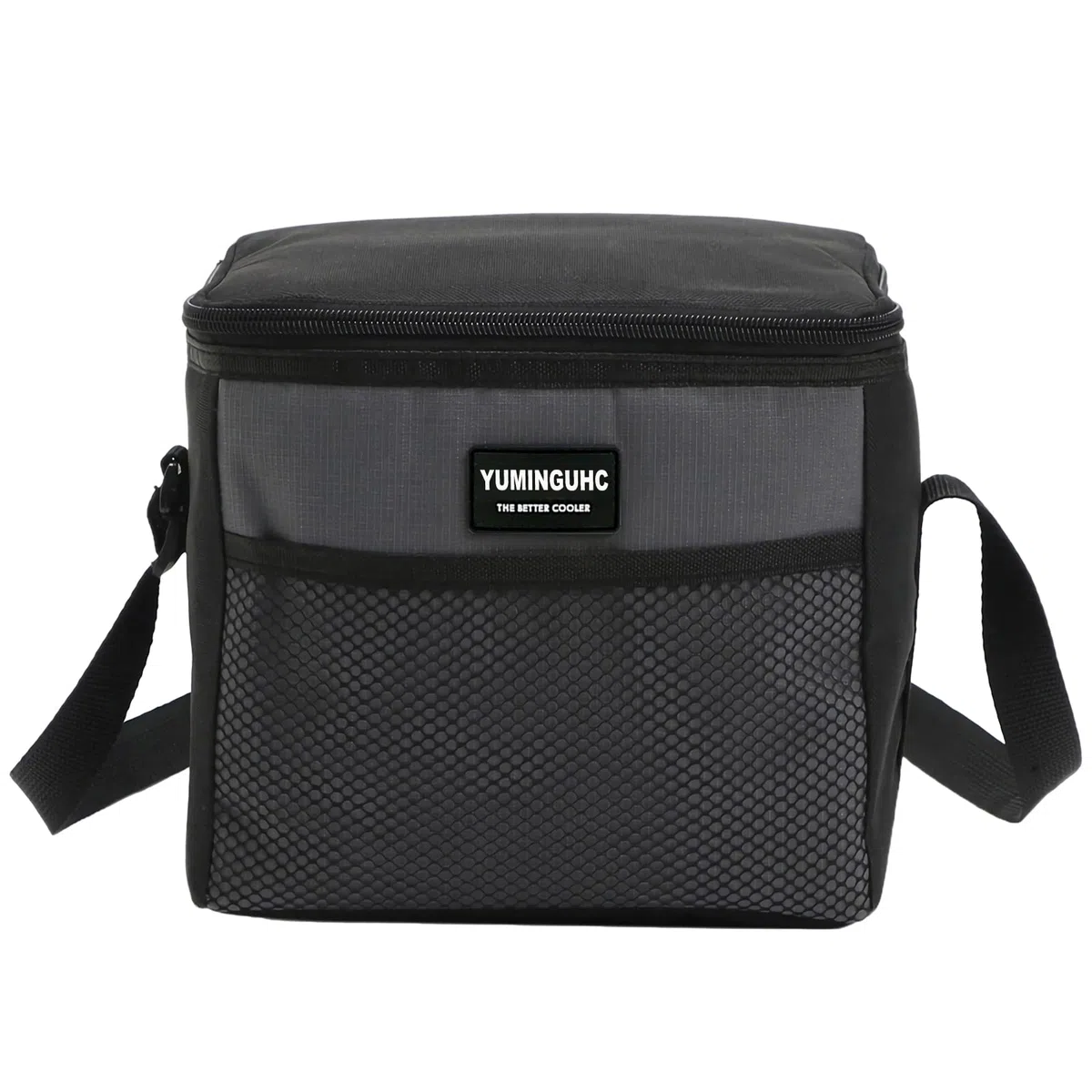 Lonchera térmica reutilizable de 5 L para hombres y mujeres, bolsa térmica para adultos, niños, trabajo, escuela, picnic (gris)
