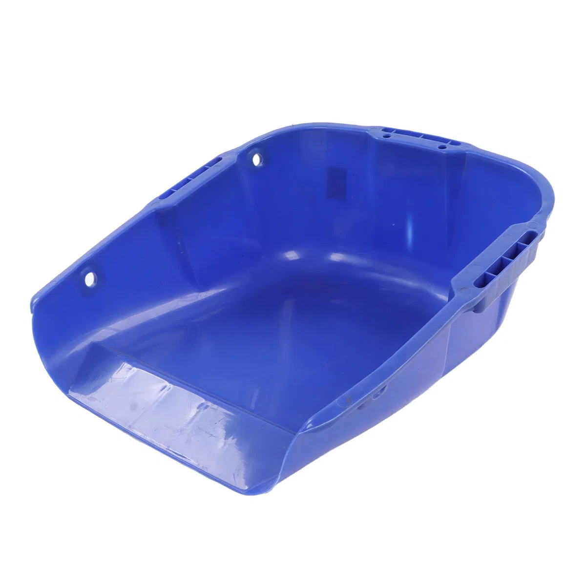 FTVOGUE Recogedor Resistente, Material Plástico, Pala de Gran Capacidad, Diseño de Doble para Facilidad de Uso, Ideal para Cosecha de Cultivos y Limpieza Industrial (Blue)