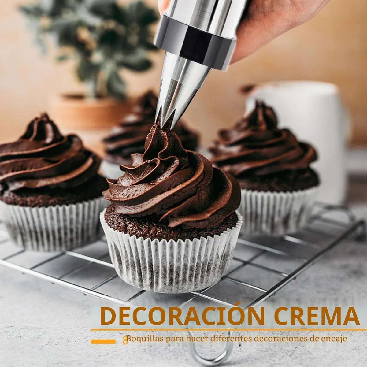 XSYKJGS Biscuit Maker, Máquina Galletas Molde para Repostería con 16 Moldes De Disco y 8 Boquillas Prensa, bolsa con marco de TPU y cepillo de limpieza para DIY Elaboración de Galletas de Pasteles