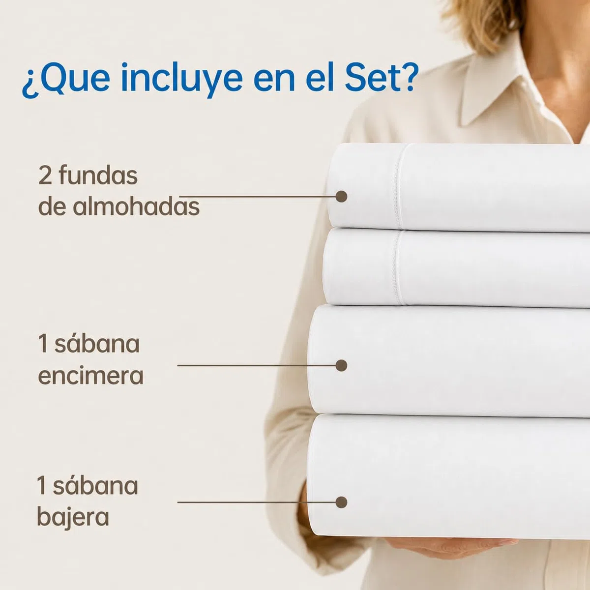 ONIROS Home Juego Sabanas 150 x 190/200 de Lujo Incluye Fundas Almohadas 75x50 Pack 2 | Sabanas Bajeras 150x190 Ajustables y Encimera | Sabana 150 x 200 - (Sabanas Cama 150, Blanco)