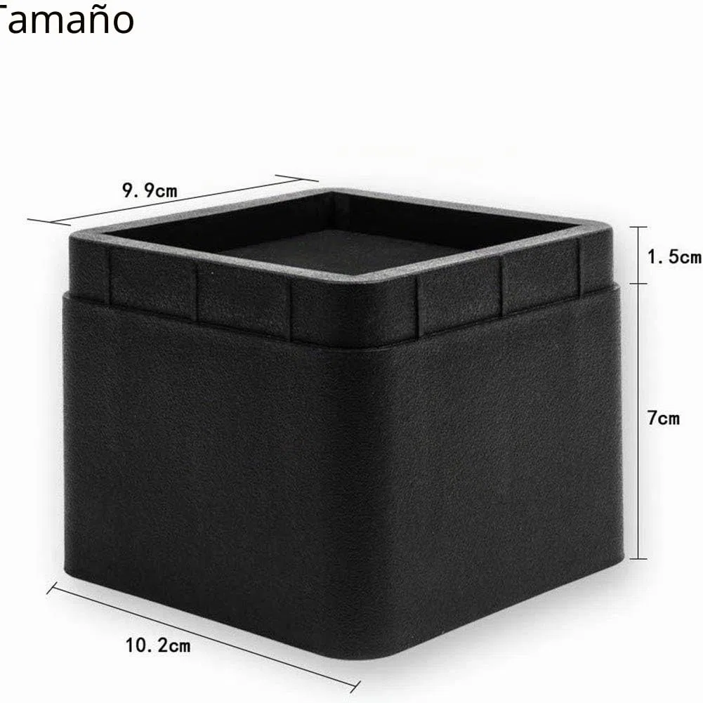 Uping Elevador de Muebles Alza de Mueble Elevadores para Camas Mesas o Mobiliario, Aumente Altura en 7 cm o 14 cm (Nero)
