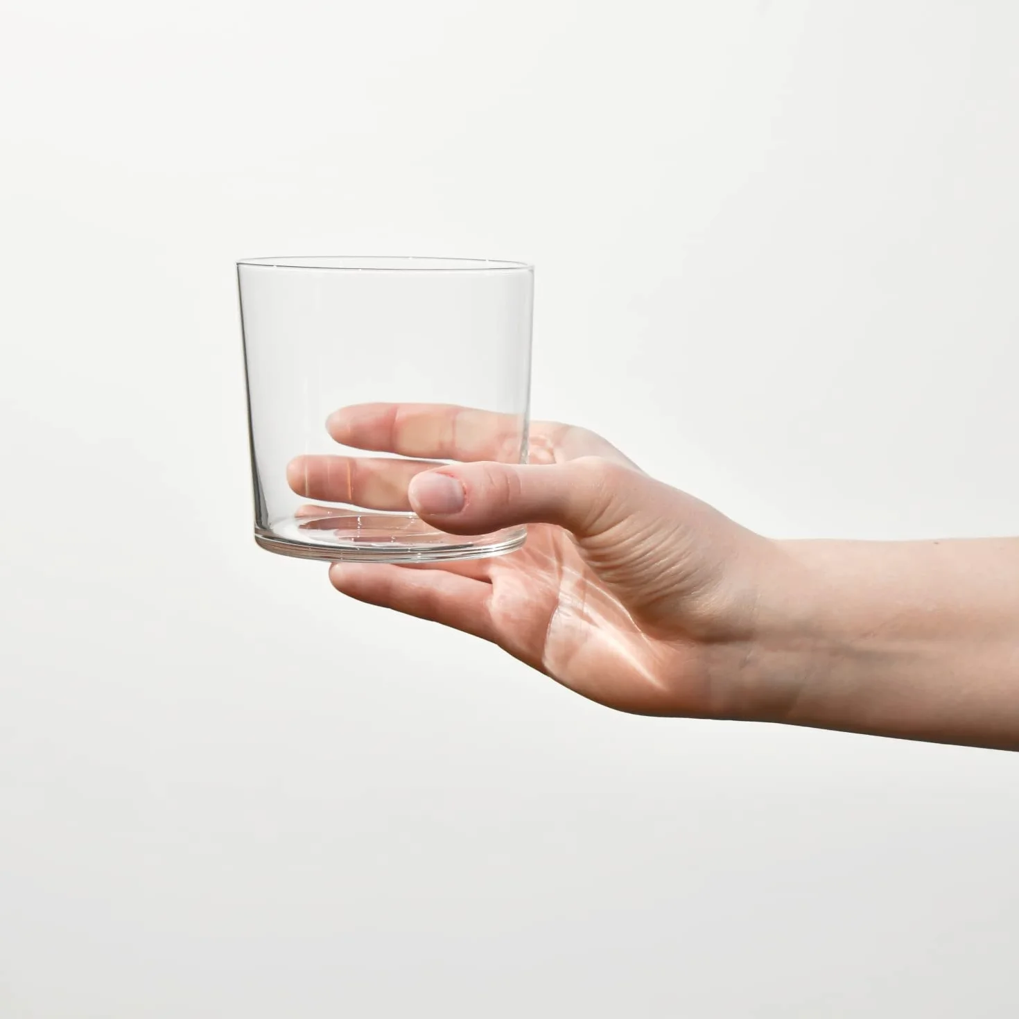 Krosno Mixology Vasos de Cristal 420 ml, Set 6 Piezas – Vidrio Sin Plomo, Paredes Ultrafinas, Vasos para Sidra, Agua, Zumos y Cócteles, Diseño Minimalista, Aptos Lavavajillas