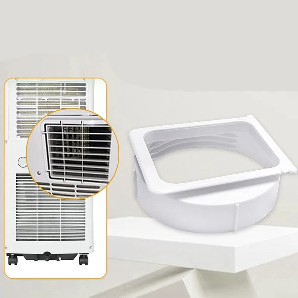 Portátil, tubo de escape acondicionador, manguera para Midea, kit de conector de CA de 150 mm, extensible resistente al calor, conducto de refrigeración PP, reemplazo, accesorios móviles de