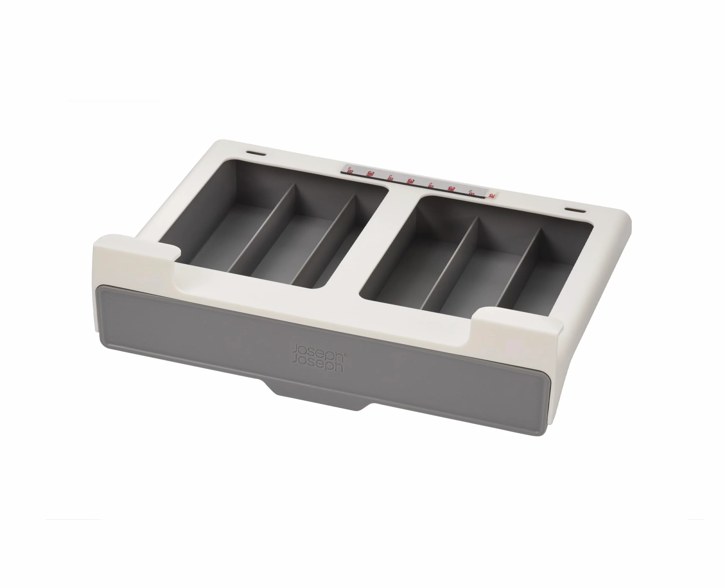 Joseph Joseph CupboardStore, Cajón porta cápsulas de café Nespresso bajo el estante, capacidad para 30 cápsulas, gris.