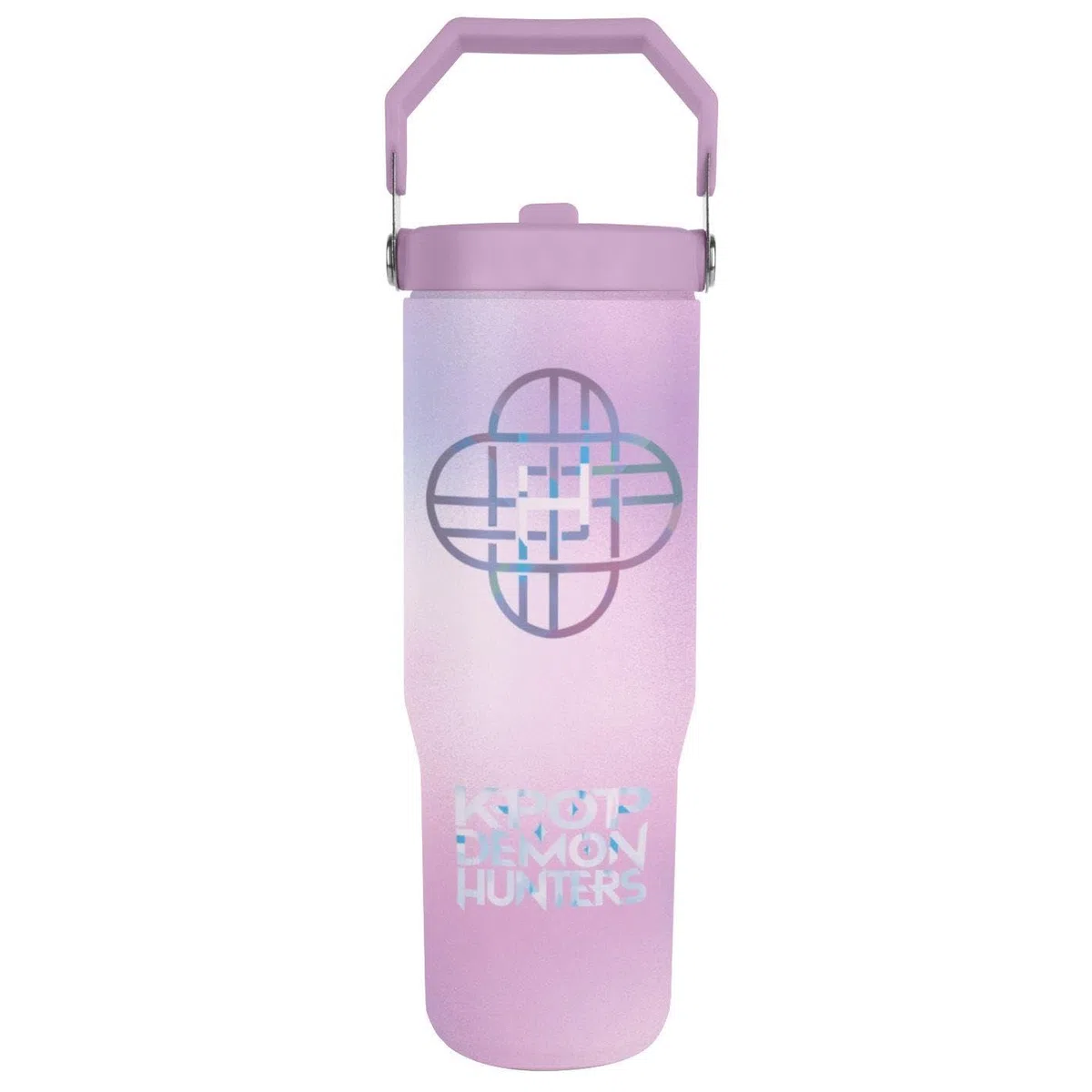 K-pop Demon Hunters (Huntrix - Vaso de 30 onzas con popote de polietileno, capacidad de 850 ml, producto con licencia oficial, vasos K-Pop para el hogar