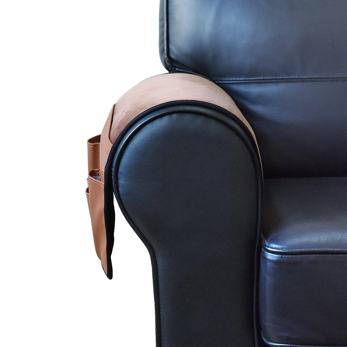 BASELIFE - Organizador de reposabrazos para sofá, Silla o sofá, revistero para Mando a Distancia, teléfono móvil, Libro, lápiz