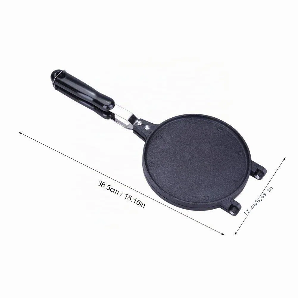 Waffle Cone Maker Pan Antiadherente Aleación de aluminio para cocina Gofres Rollo de huevo Molde Herramienta
