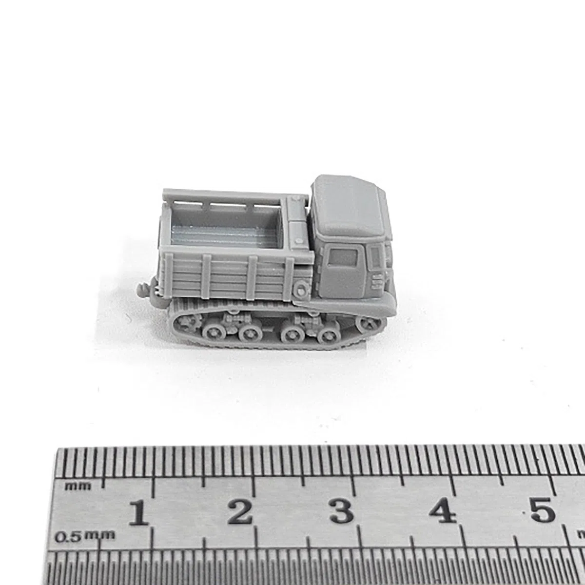 Tractor De Artillería STZ-5 (5 Piezas, Escala 1/144, Bricolaje, Modelo De Resina 3D, Transporte Militar Soviético De La Segunda Guerra Mundial)