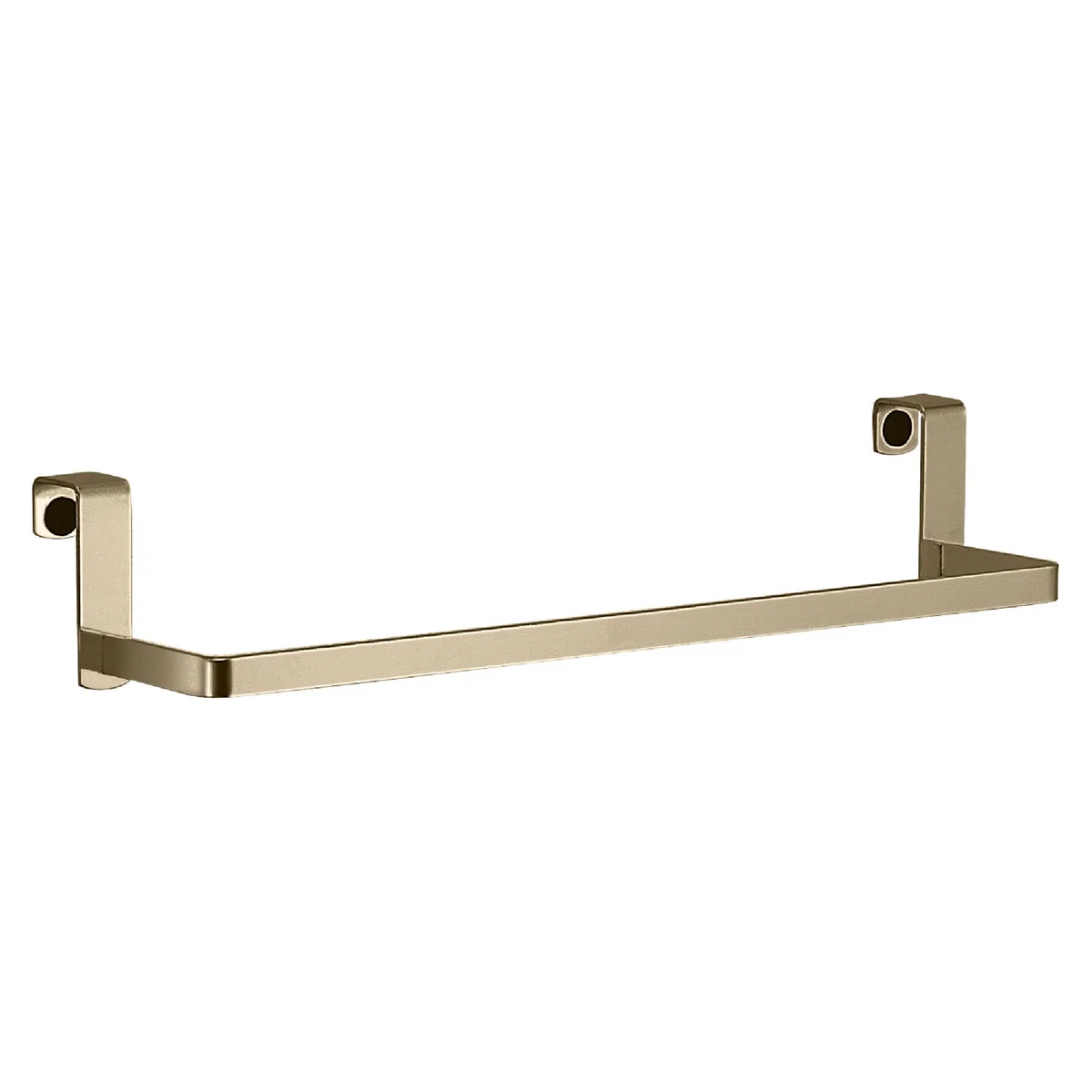 Gedy Tosca Toallero baño, Toallero sin Taladro para Colgar, Acero Inoxidable, Cromo, 37 x 8,5 x 6,5 cm