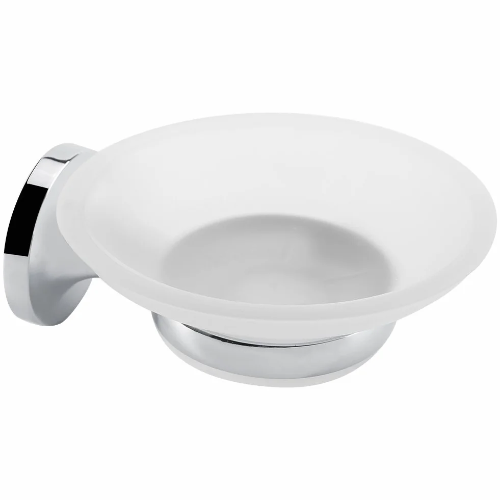 Juego de 6 accesorios de baño cromados para montaje en pared, soporte para papel higiénico, soporte para cepillo de dientes, jabonera, kit moderno de accesorios de baño