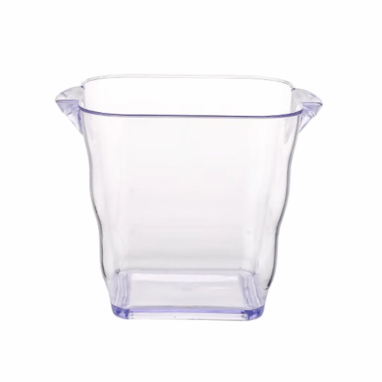 Fiestas Cubos de Hielo acrílicos for Fiestas, Cubo plástico Transparente 5L for Vino, Botella, Enfriador Bebidas, Tina, champán, Cerveza, Bebida Enfriador de Bebidas