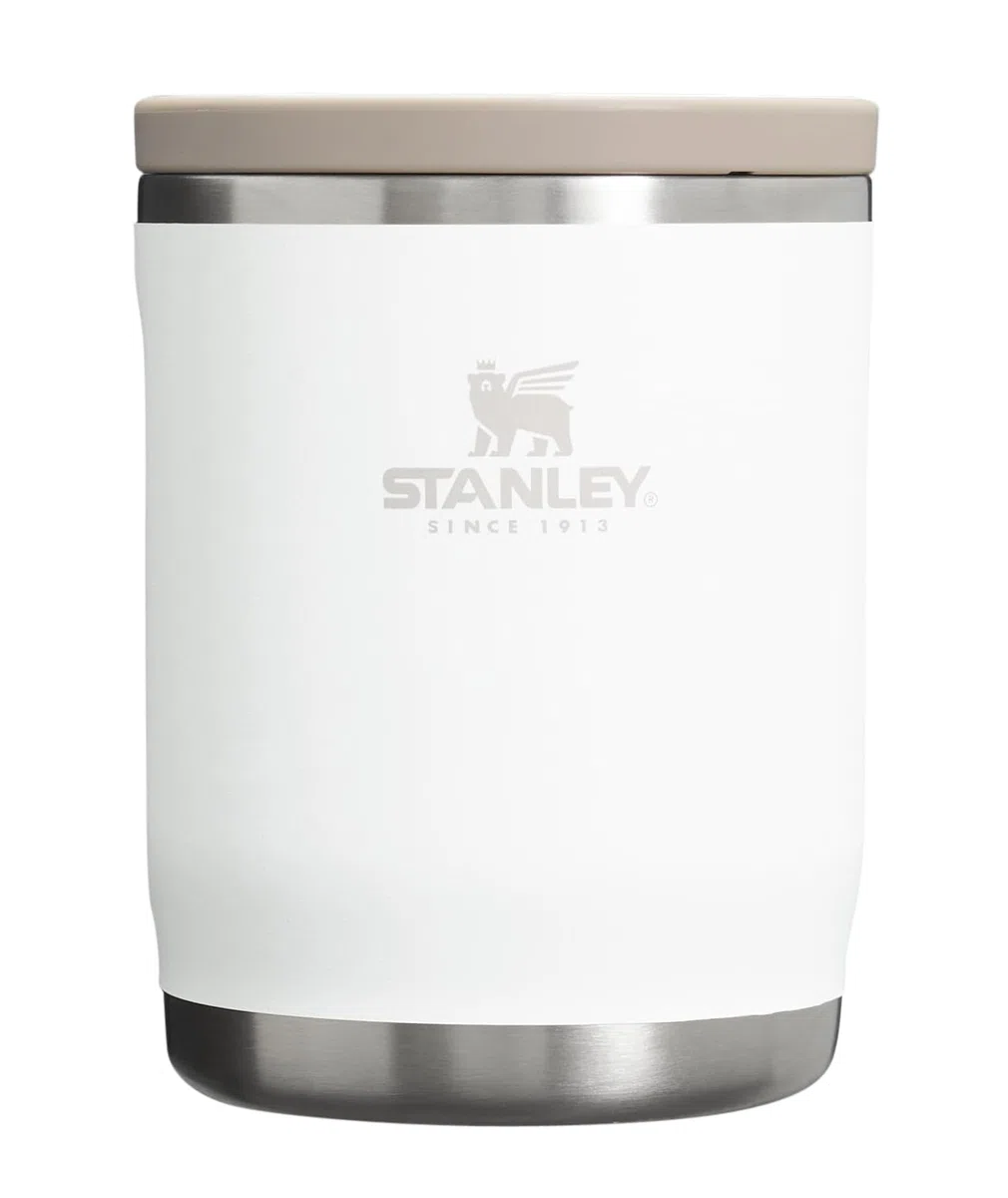 Stanley Adventure To-Go - Tarro de comida de 18 onzas, contenedor de alimentos aislado al vacío, tapa de rosca de boca ancha, plegable para viajes, acero inoxidable con tapa a prueba de fugas, sin BPA