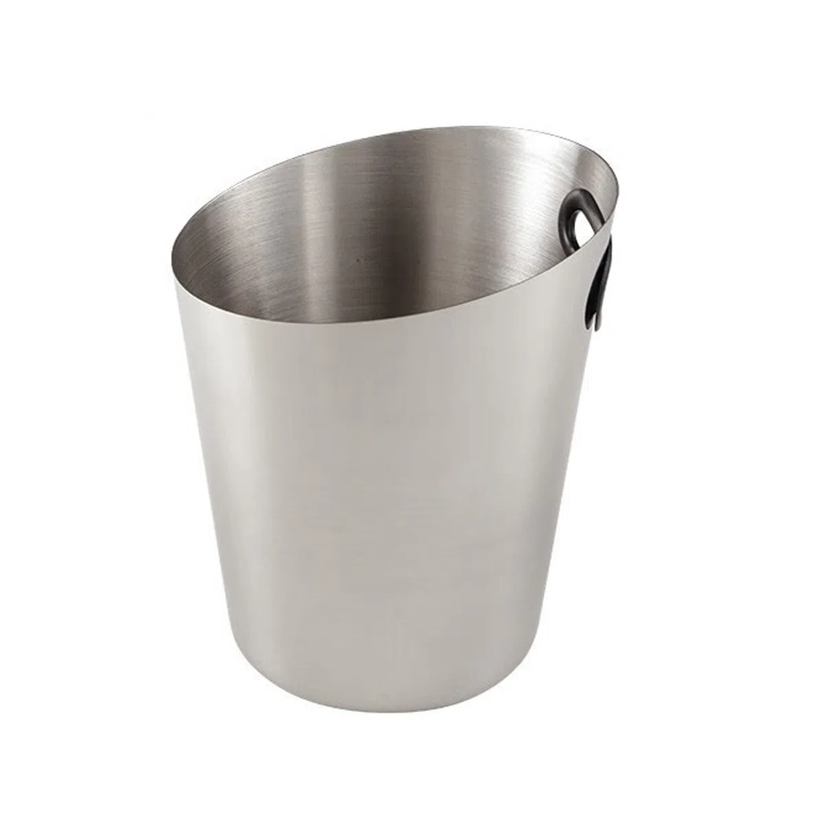 Cubeta de hielo Cubitera de acero inoxidable plateada for bebidas y fiestas, cubeta de hielo de 5 l, cubeta de vino, cubeta de almacenamiento de grado alimenticio for botellas de vino, champán o cerve