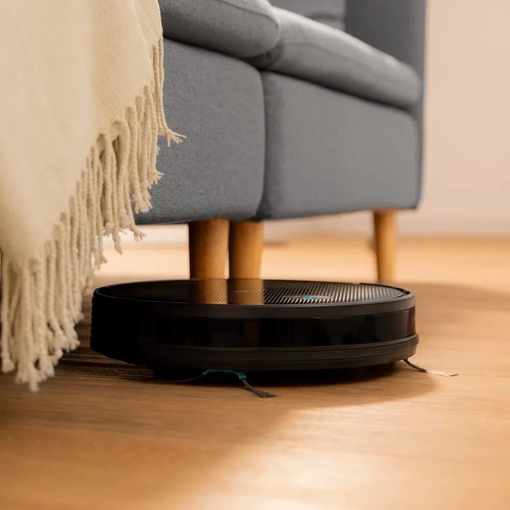 Cecotec Robot Aspirador con Base de Autovaciado Conga 2299 Ultra Home Genesis. Tecnología Giroscópica, 2100 Pa, App, Cepillo Multifunción, Alexa, Depósito Mixto, Capacidad 3 litros, para Suelo Duro