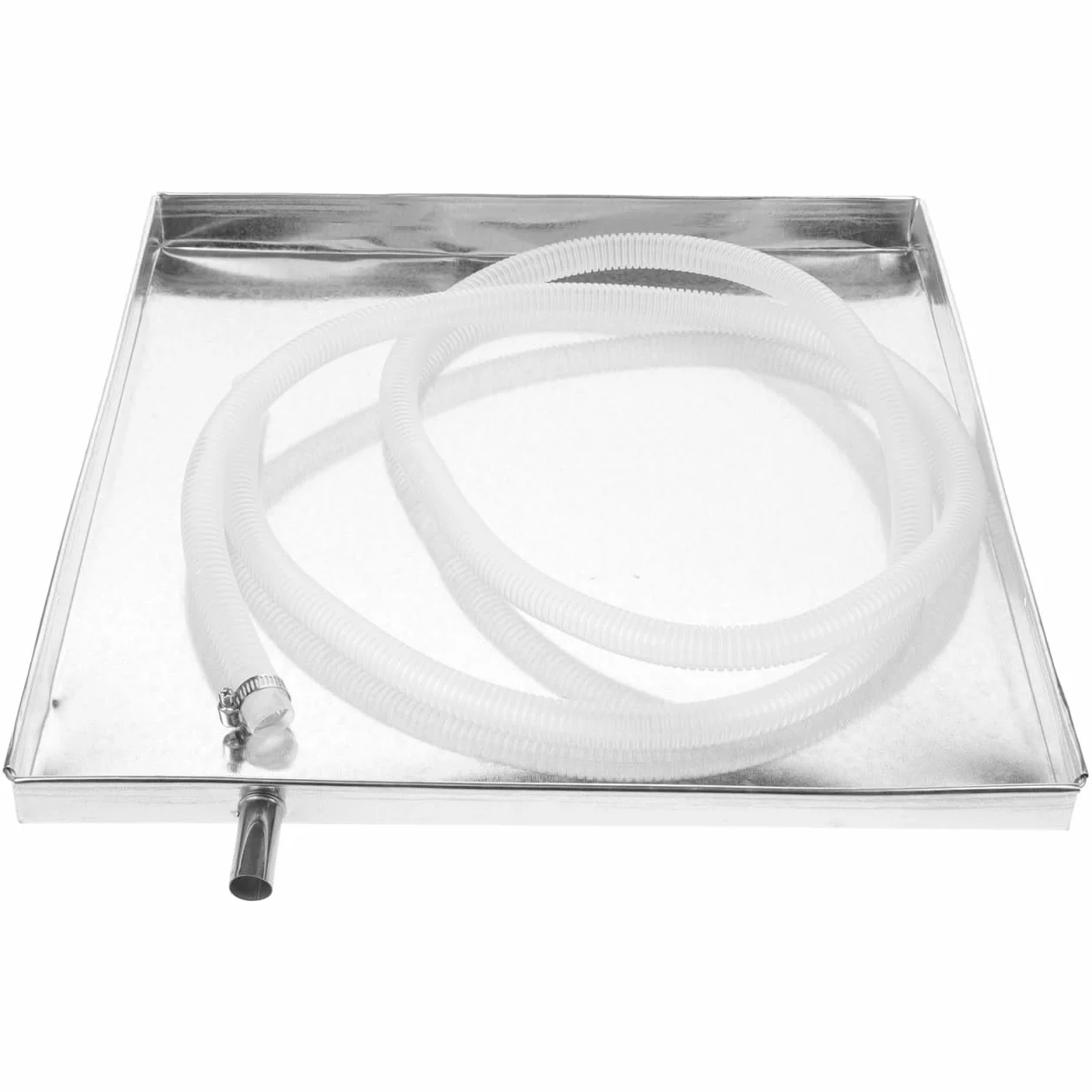 Gadpiparty Bandeja de Drenaje para Aire Acondicionado - Bandeja Colectora de Agua Universal para Unidades Interiores/Exteriores y A/A de Ventana - Fácil Instalación, Resistente y Versátil