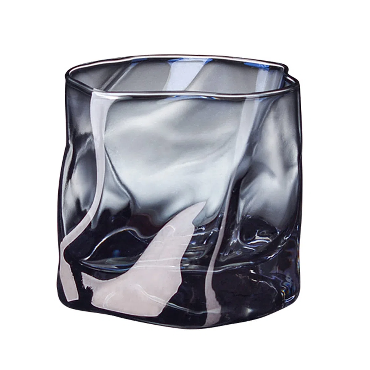 Juego de 2 vasos de whisky Bourbon de 280 ml, vidrio doble antiguo, cristal de whisky de cristal, vaso de ron adecuado para el hogar, bares, restaurantes y hoteles