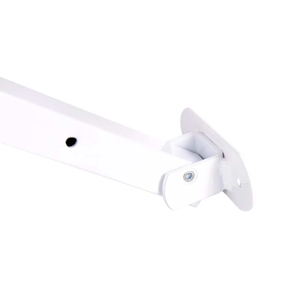 Cofan Tendedero de Pared abatible | Juego de 2 Soportes | Aplicación hasta 150 cm | Incluye Tornillos y Tacos | Longitud: 50,5 cm