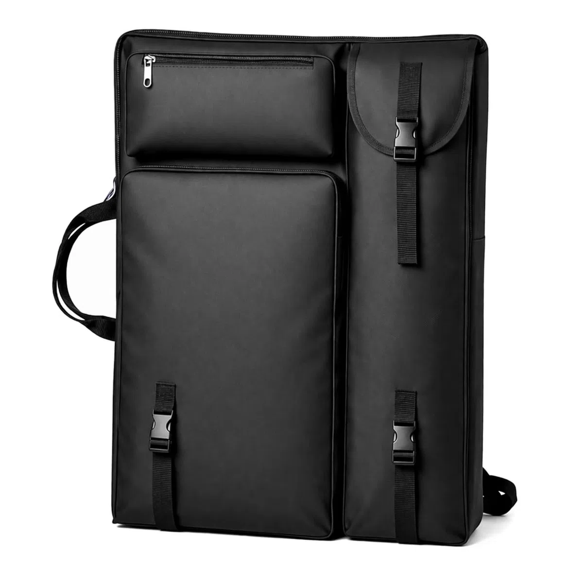 YMTECH Mochila Resistente al Agua de Gran Capacidad para Artistas – Bolsa organizadora de Arte con Compartimentos para Dibujo, lienzos y Materiales Escolares