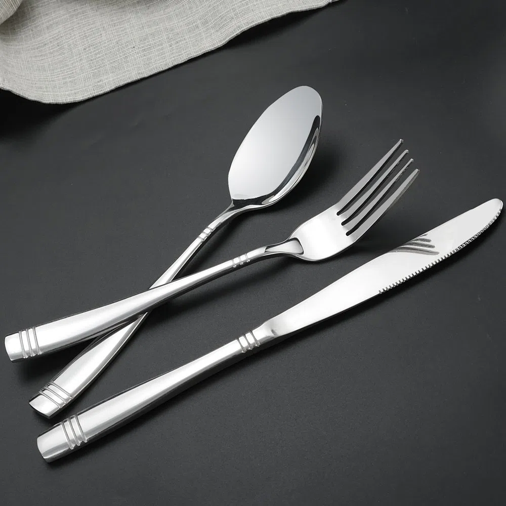 obston 80-piece cubiertes Set Acero Inoxidable, servicio para 16