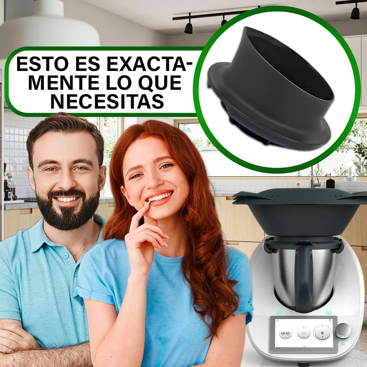 Cubilete de 100 ml de Robot de Cocina para Vorwerk Thermomix TM6 - Garantía de 5 Años - ONIX TECH