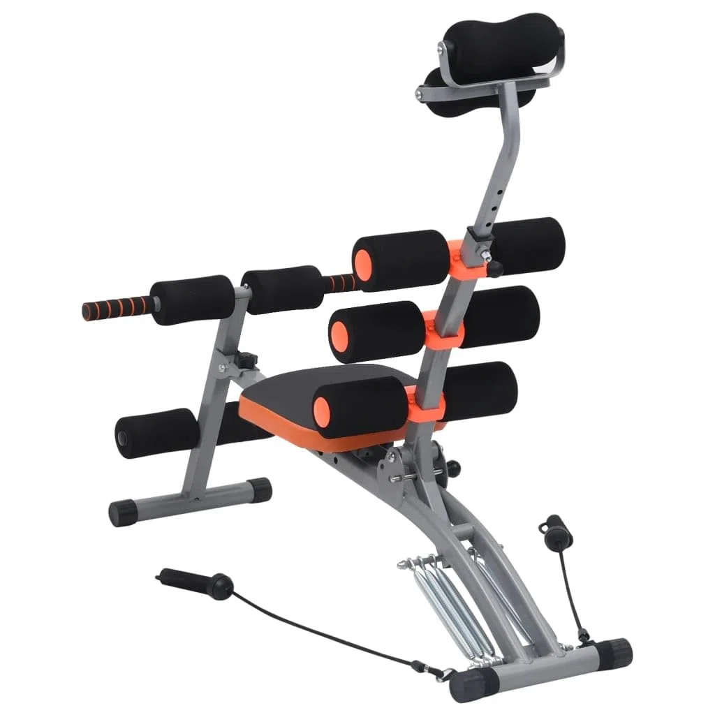 Genérico Entrenador de Abdominales en Forma de L con Cuerdas elásticas,Deportes,Fitness y musculación,Bancos de ejercicio-92478