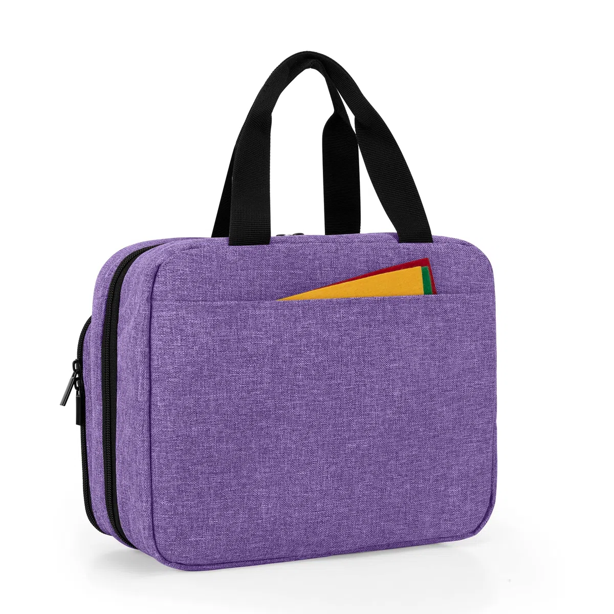Luxja Costurero Grande, Organizador para Accesorios de Máquina Coser, Bolsa para Accesorios de Máquina Coser para el Hombro, Patente Pendiente(Sin Accesorios), Púrpura