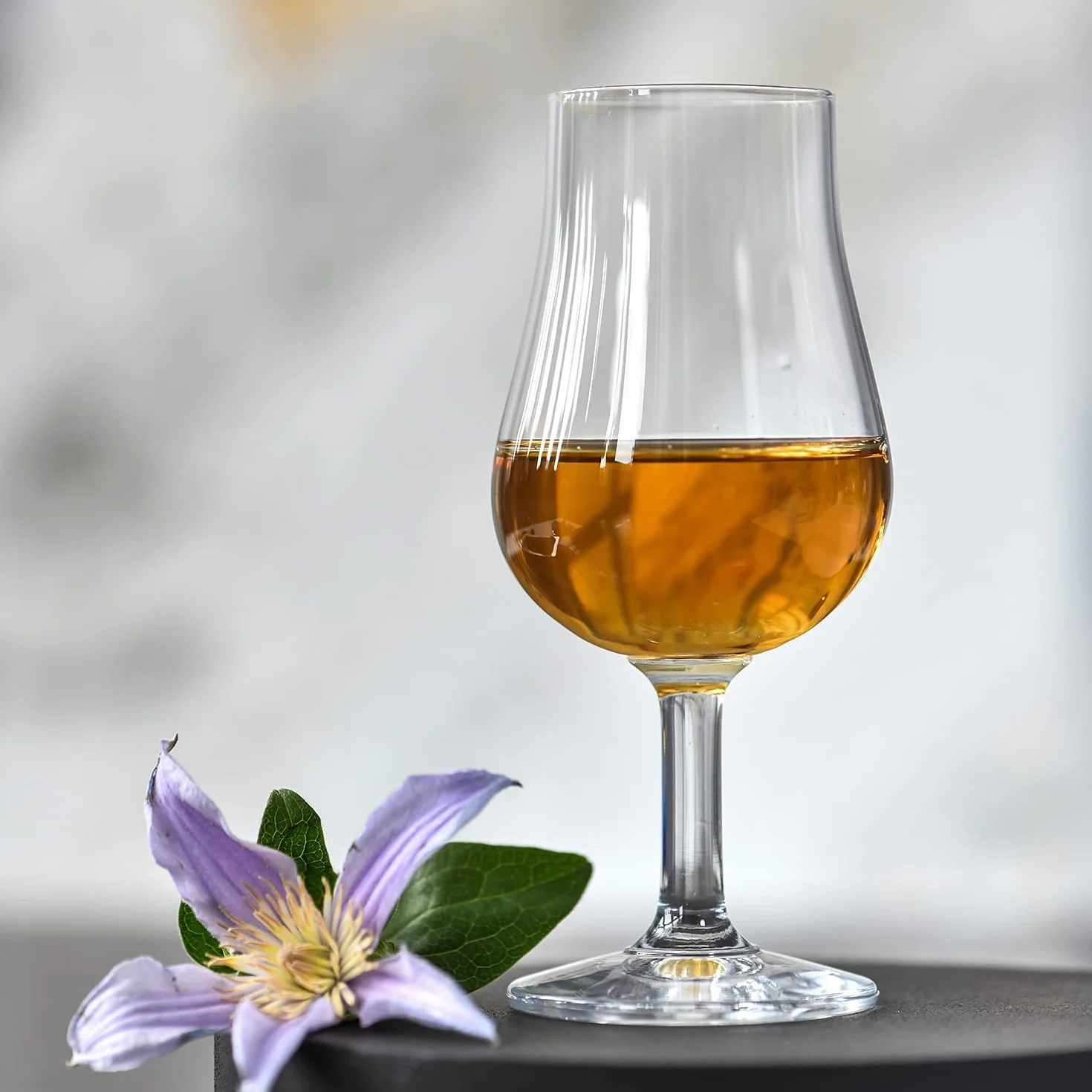 Krosno Vasos de cata para whisky | Juego de 6 | 110 ml | Colección Pure | Ideal para casa, restaurantes y fiestas | Apto para lavavajillas | Cristal sin plomo