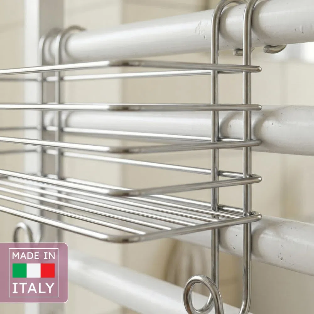 Metaltex - Cesta para toallero eléctrico de Pared (Revestimiento Polytherm)