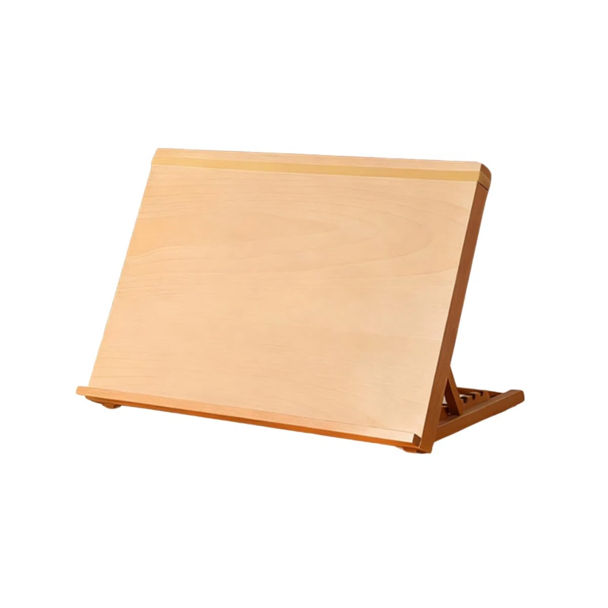 Caballete grande para pinturas, exhibición de madera de haya maciza para lienzo, altura ajustable para obras de arte de hasta 46,8 x 35,8 cm, perfecto para artistas y exhibiciones de arte