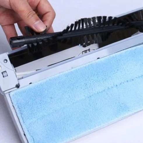 Barredora inalámbrica recargable, ligera, multilimpiadora, barredora manual de suelos y alfombras con recogida de alto nivel en ambos sentidos hacia adelante