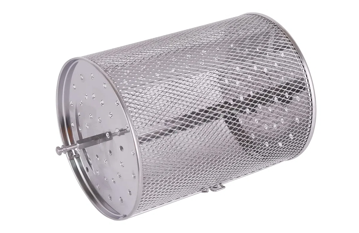 Ardes Cesta Giratoria de Acero para Freidora de Aire, Compatible con Modelos AR1KP12000 y El Dorada AR1K3000