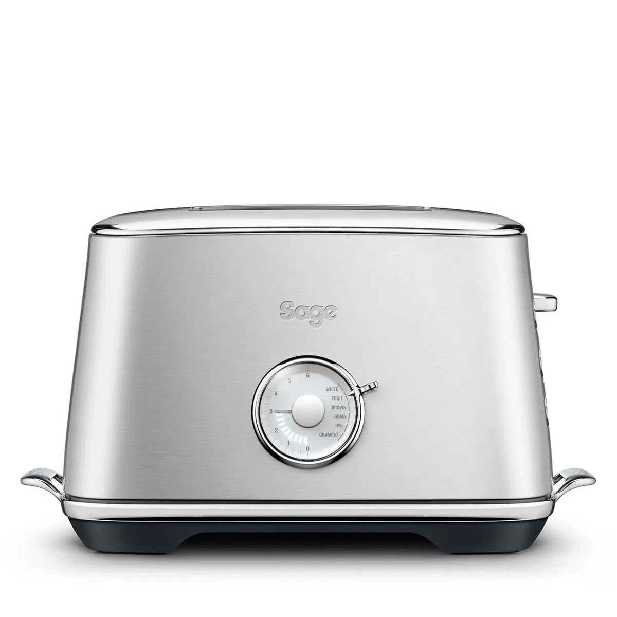 Sage Toast Select Luxe, Tostadora de 2 Rebanadas, Acero Inoxidable | 6 Tipos de Tostado Preestablecidos, Ranuras Anchas, Control Variable, Bandeja Recogemigas Frontal, Limpieza Fácil