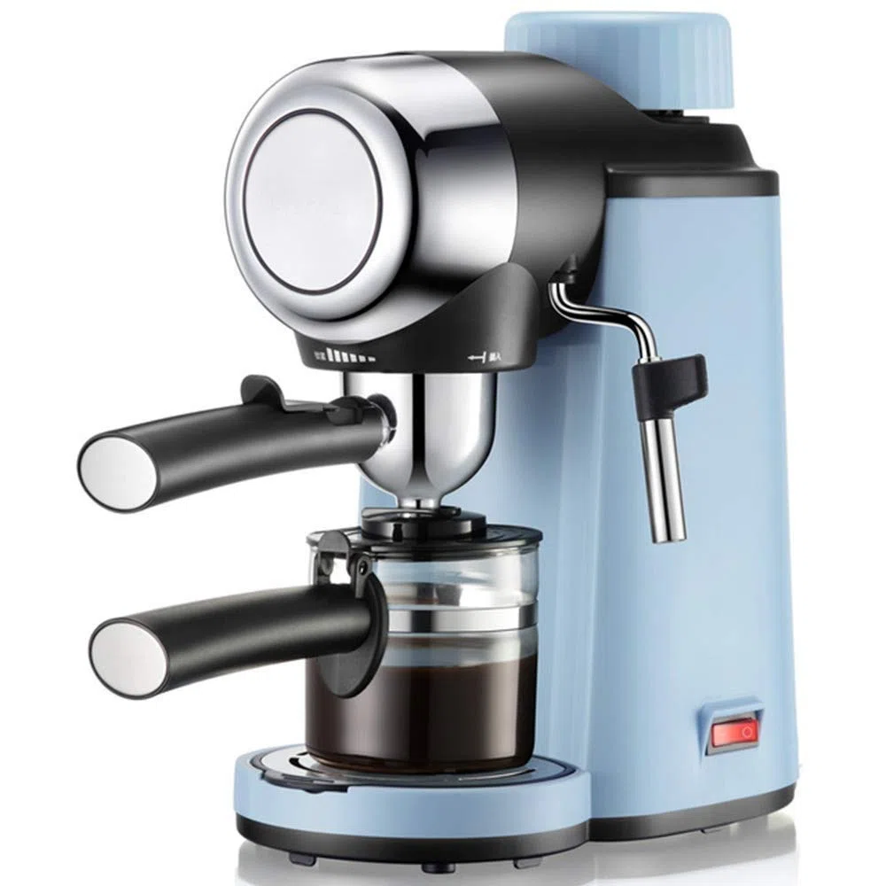 SOVORM Cafetera- Con espumador de leche, Cafetera espresso, Cafetera con vaporizador de leche, Bomba The New