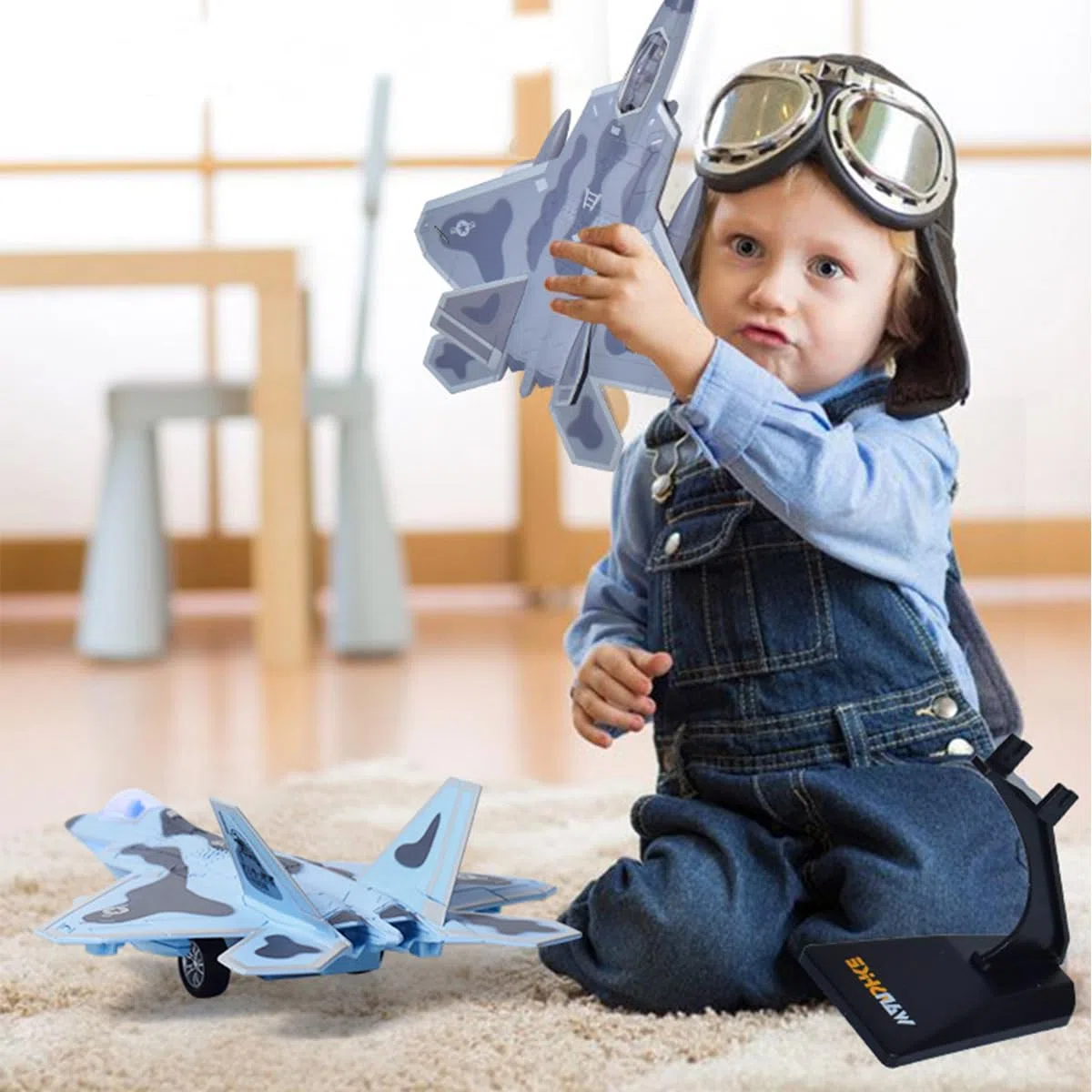 Doyomtoy Modelo de avión SR-71, Bombardero Estratégico Aleación, Combate, Regalos Coleccionables