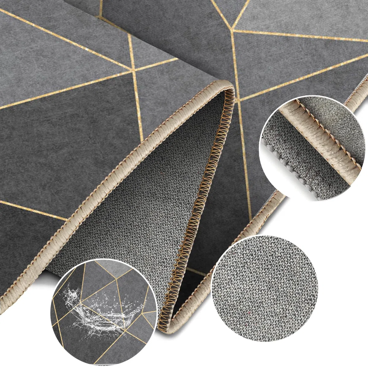 100 x 120 cm Alfombra para Silla de Oficina para Suelos Duros Parquet Laminado y Azulejos Alfombra Gaming Suelo, Alfombrilla Protector Suelo Silla Ruedas, Alfombras de Escritorio