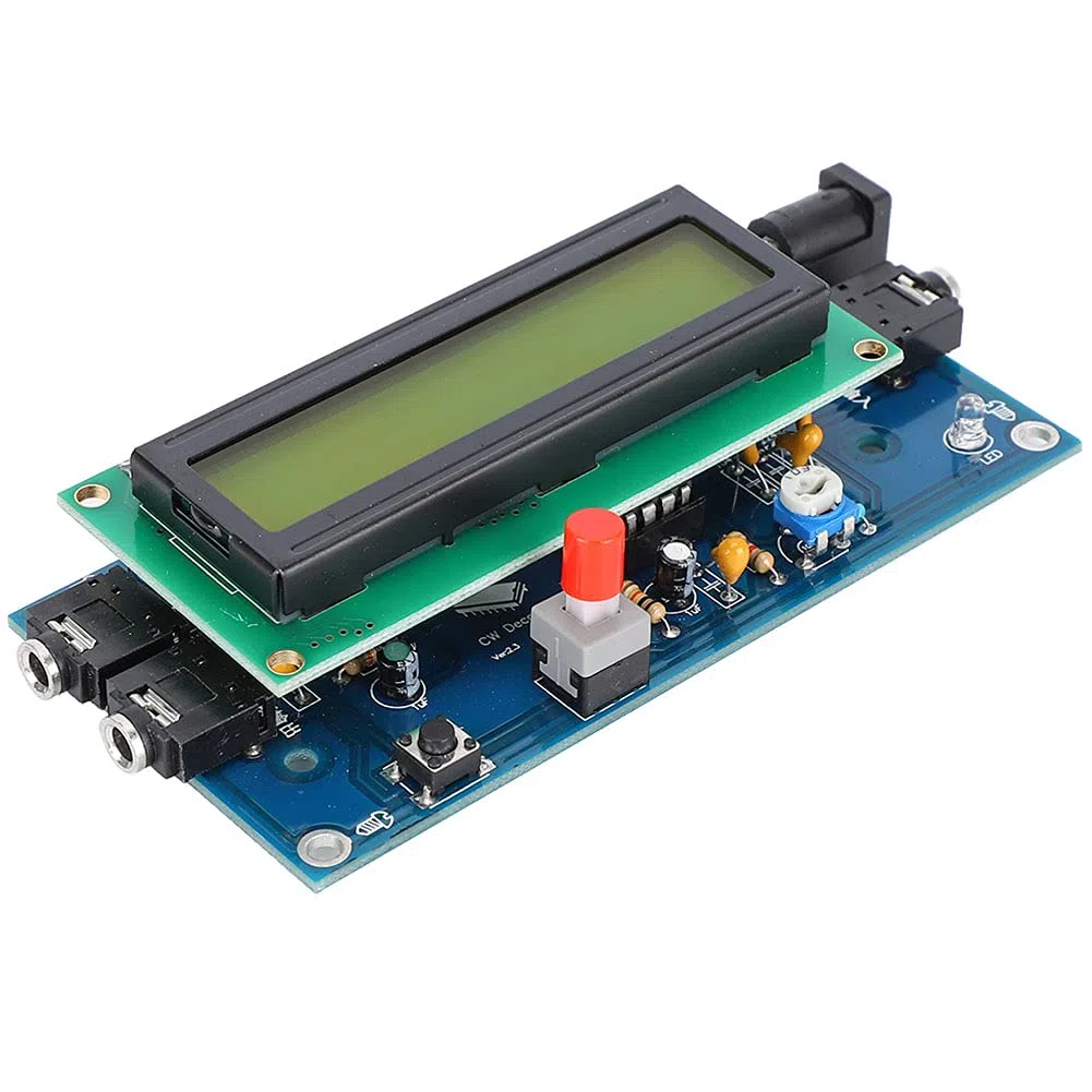 Decodificador Morse CW Decodificador Dc12V Ham Radio Telegraph CW Código Morse Decodificador Lector Traductor Intérprete