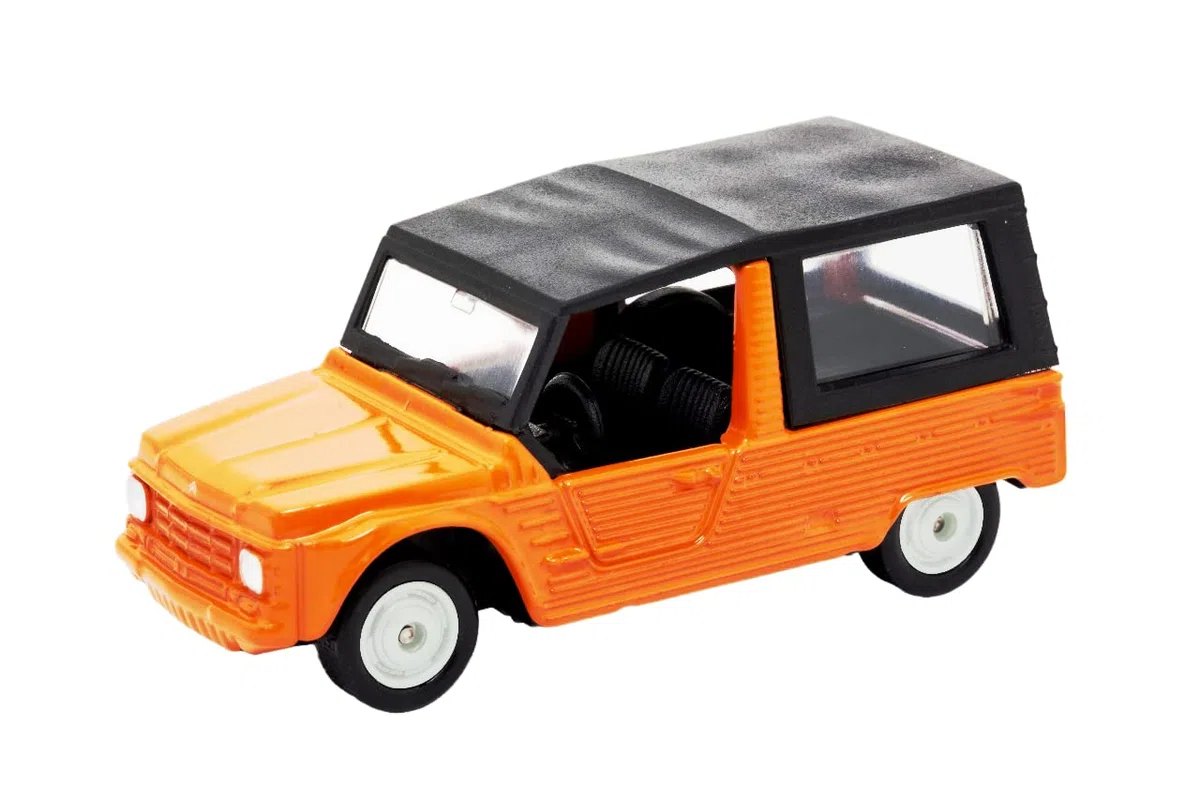OPO 10 - Lote de 6 Coches Miniatura de 3 Inches: Renault Citroen R12 R5 2CV DS MEHARI - WEL13