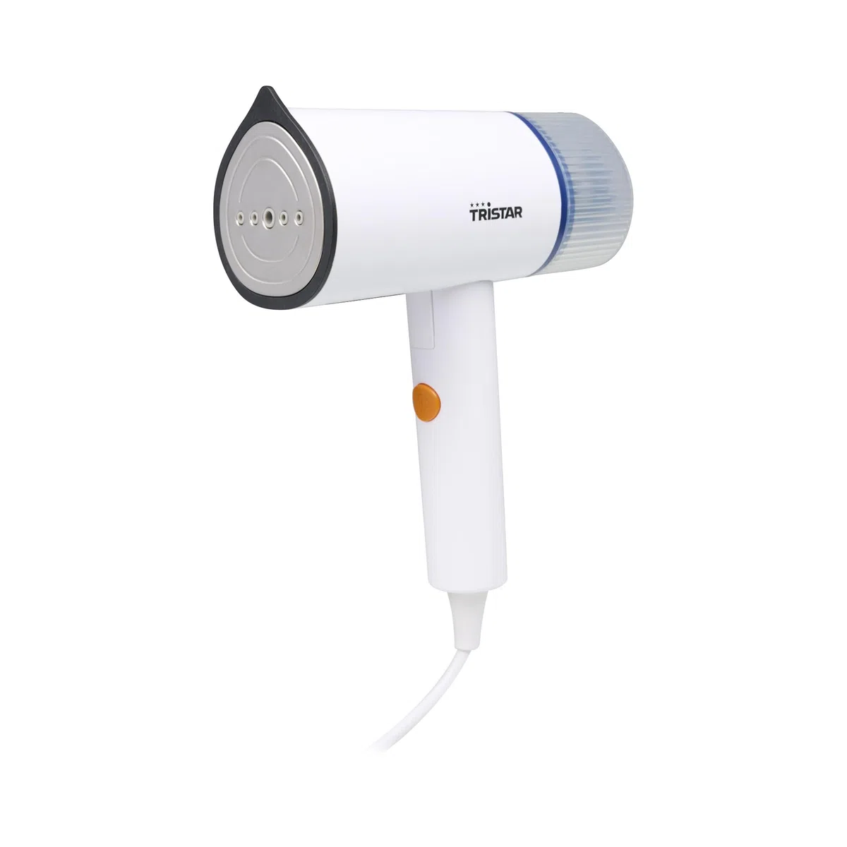 Tristar Vaporizador de Mano Para Ropa, Depósito de Agua de 110 ml, 1200 W de Potencia, Mango Plegable, Diseño Compacto Para Refrescar Prendas, ST-8960