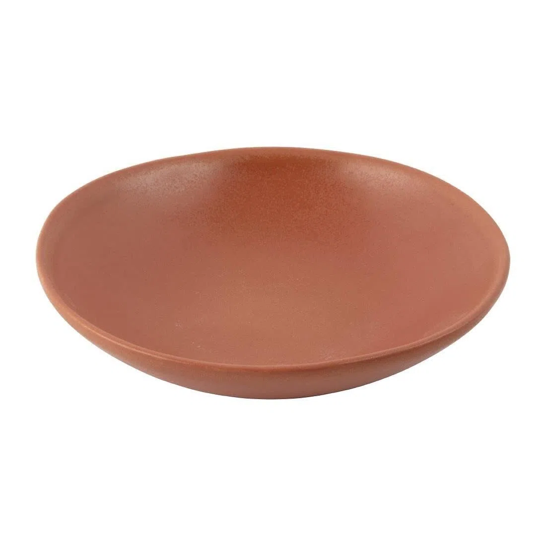 Olympia FC716 Build-a-Bowl Cantaloupe - Cuencos planos (cerámica, 190 mm, 6 unidades), color naranja