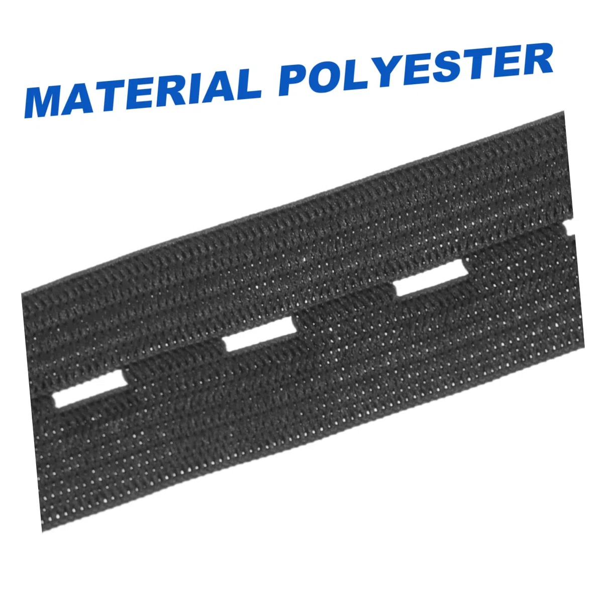 DOITOOL 5 Rollos Banda Elástica con Ojales Ajustables para Costura Metros de Poliéster Resistente para Pantalones Faldas y Manualidades