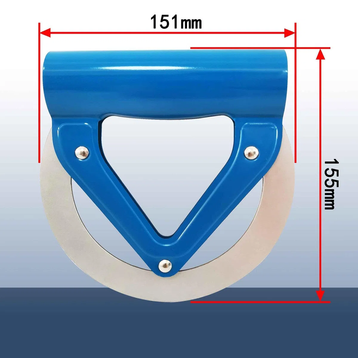 Colcolo Herramienta para Doblar Papel Corrugado Durabilidad Fácil de Usar Agarre cómodo Multiusos Profesional Plegadora de cartón Corrugado, Azul